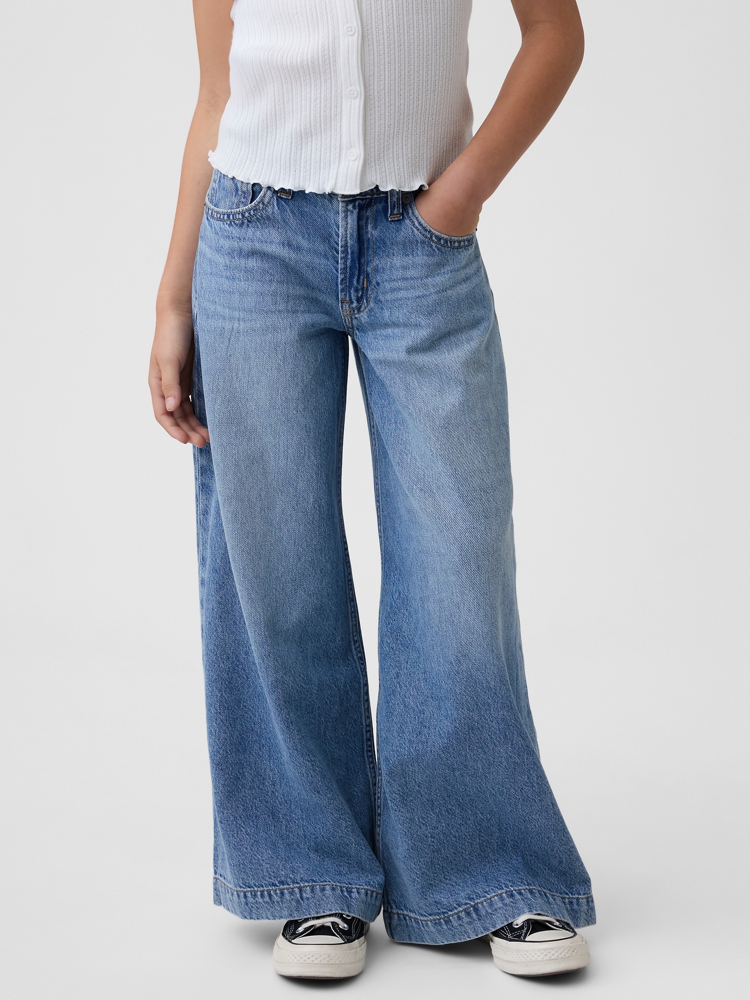 Детские джинсы Gap Kids Low Rise Extra Baggy Jeans — фото 3