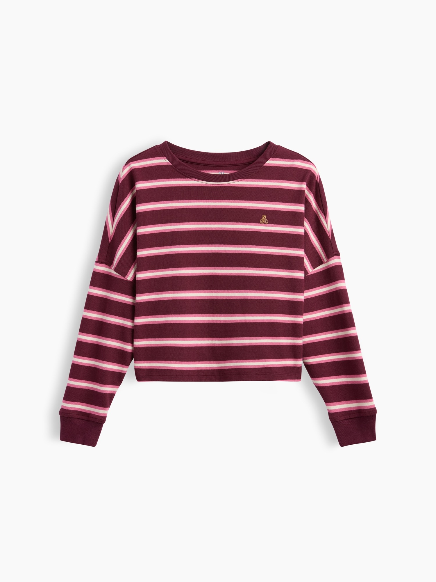 Детские футболки Gap Kids Heavyweight Oversized T-Shirt — фото 2