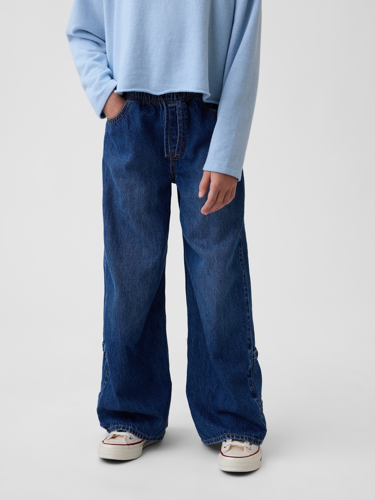 Детские джинсы Gap Kids Low Rise Easy Baggy Jeans — фото 3