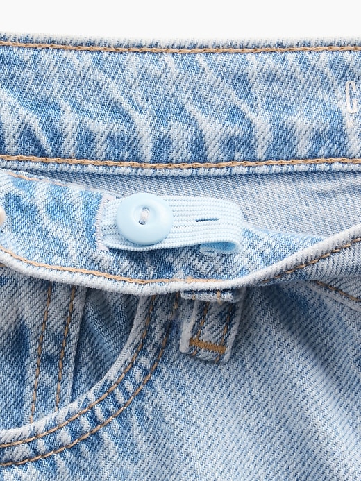 Image number 8 showing, Kids Low Rise Embroidered I Heart NY Baggy Jeans