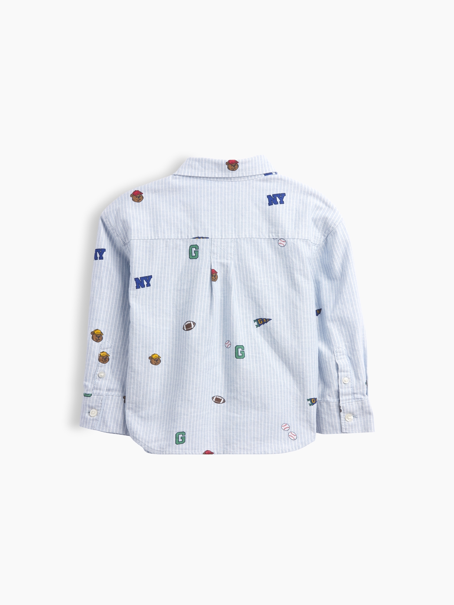 Baby & Toddler Print Oxford Big Shirt