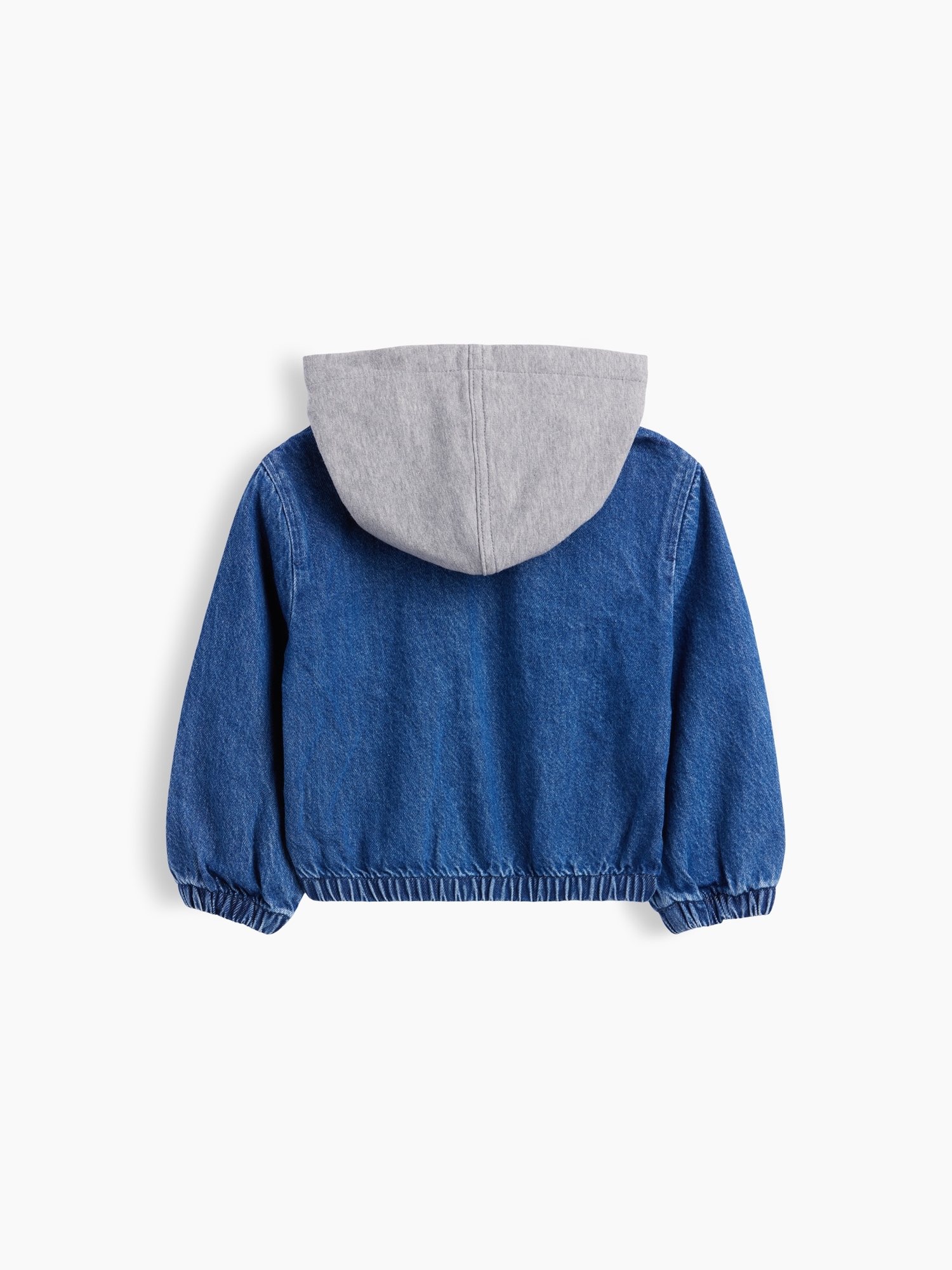 Baby & Toddler Denim Varsity Bomber Jacket