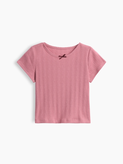 Baby & Toddler Pointelle Rib T-Shirt
