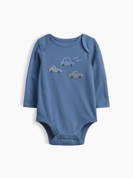 Image number 1 showing, Baby First Favorites Organic Cotton Graphic Bodysuit