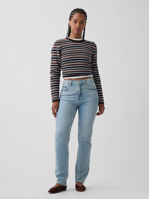 Curvy High Rise '90s Slim Straight Jeans