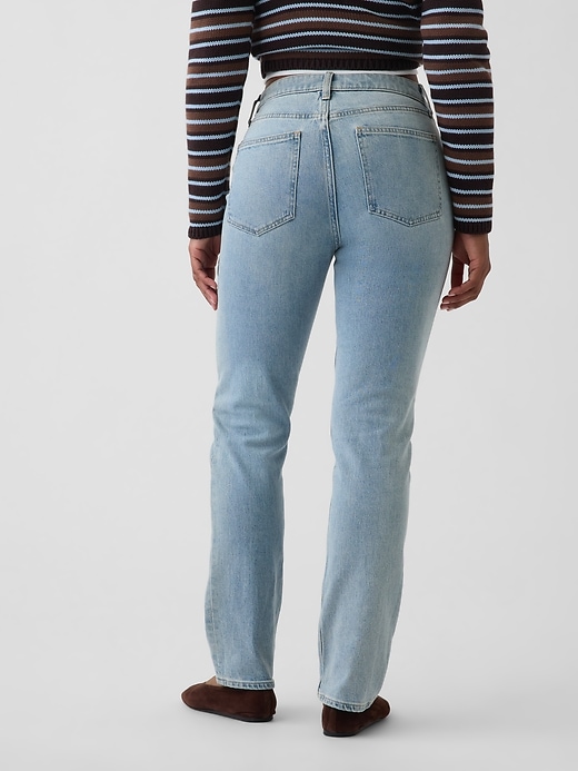 Image number 4 showing, Curvy High Rise '90s Slim Straight Jeans