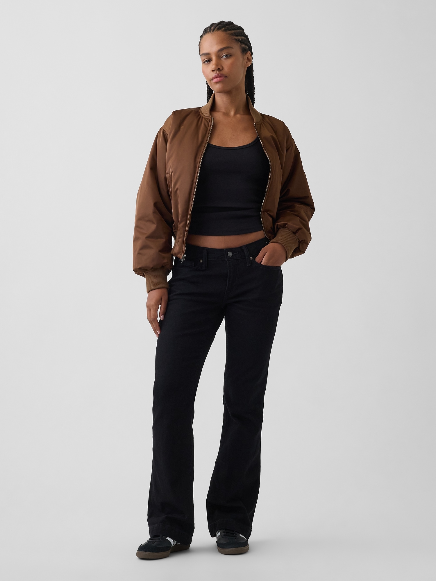 Женские джинсы Gap Curvy Low Rise Long & Lean Jeans