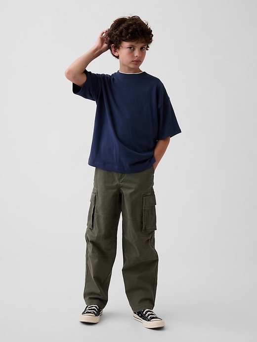 Image number 4 showing, Kids Heavyweight Oversized T-Shirt