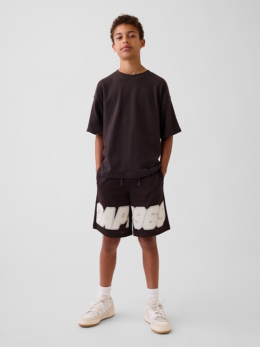 Image number 4 showing, Kids Heavyweight Oversized T-Shirt
