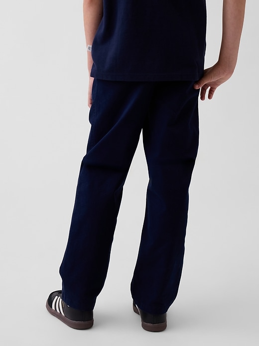Image number 4 showing, Kids Modern Uniform Loose Khakis