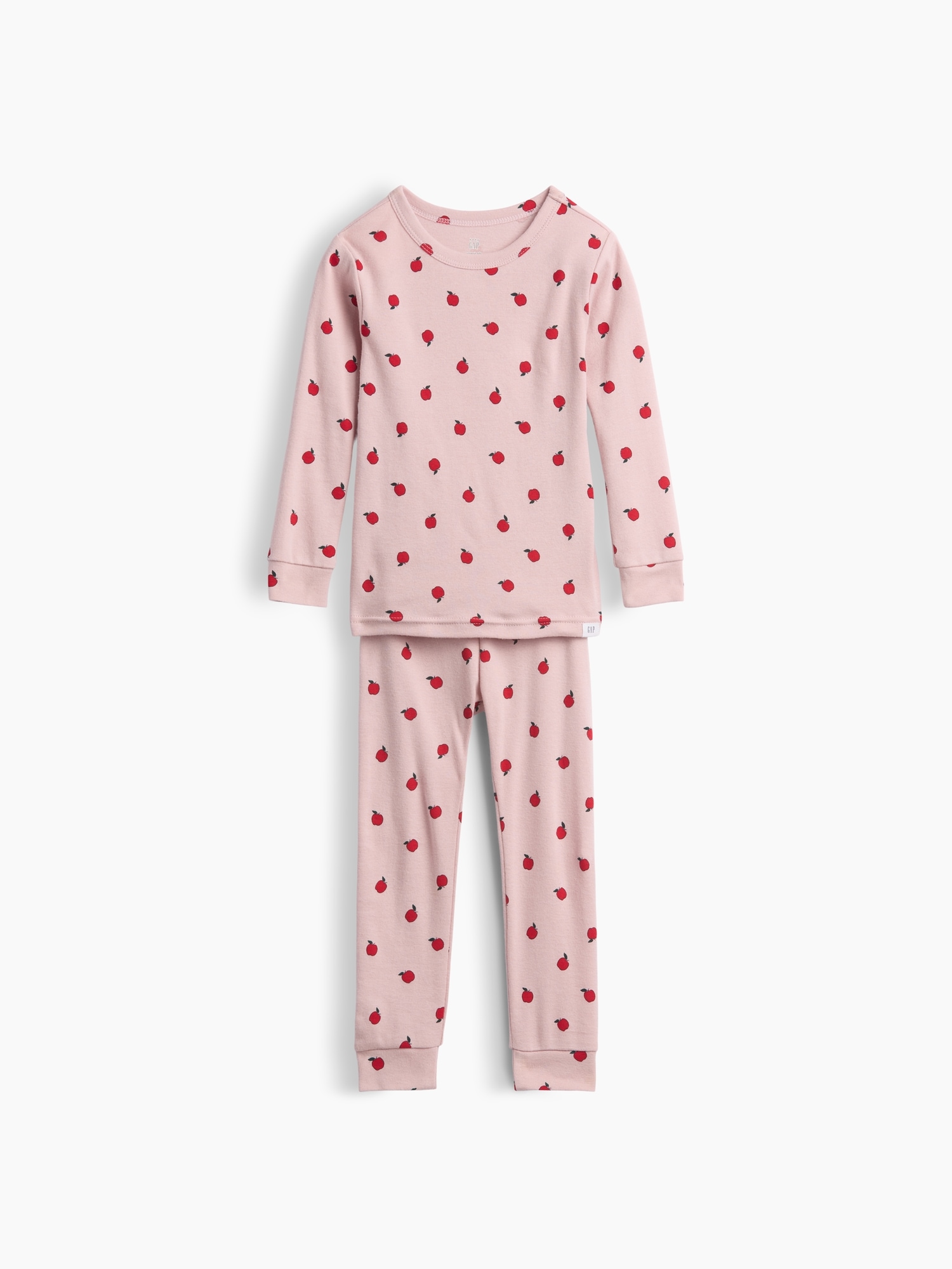 Baby & Toddler Organic Brushed Cotton Apple PJ Set