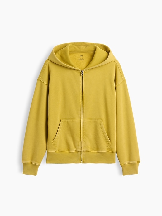 Image number 5 showing, Kids VintageSoft Relaxed Zip Hoodie