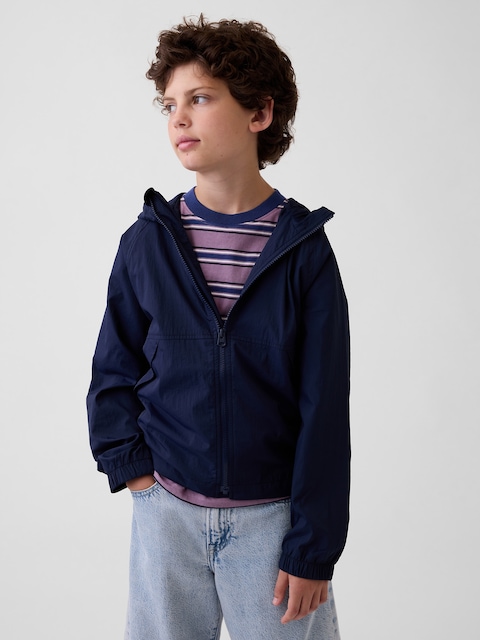 Kids Relaxed Windbreaker