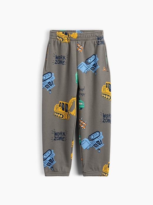 Image number 1 showing, Baby & Toddler VintageSoft Print Pull-On Joggers