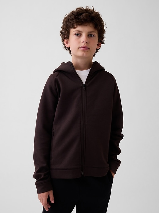 Image number 1 showing, Kids GapFit Tech Quick-Dry Zip Hoodie