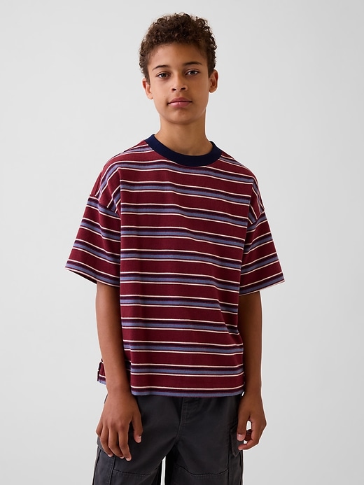 Image number 1 showing, Kids Heavyweight Oversized T-Shirt