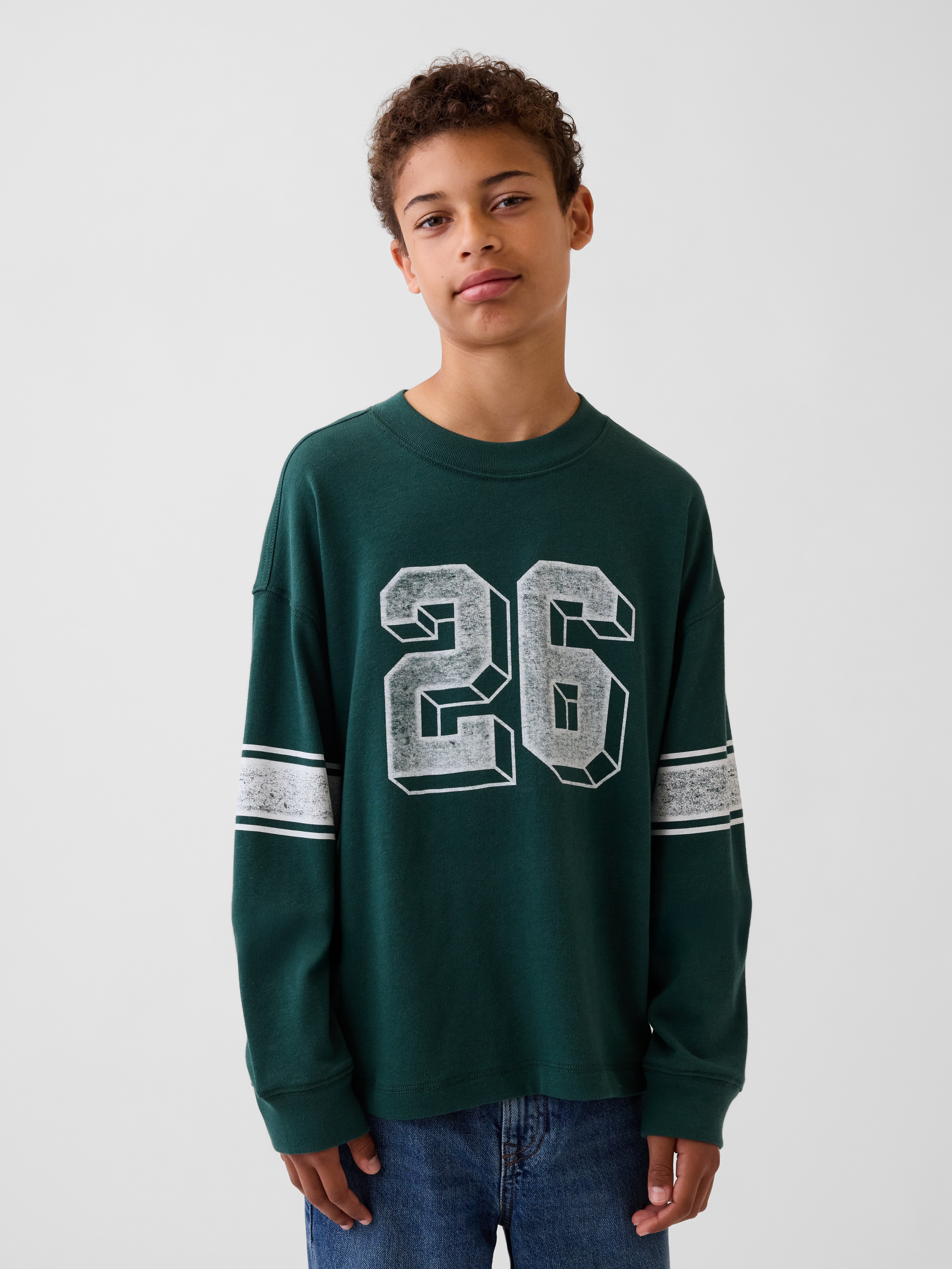 Kids Heavyweight Oversized Graphic T-Shirt
