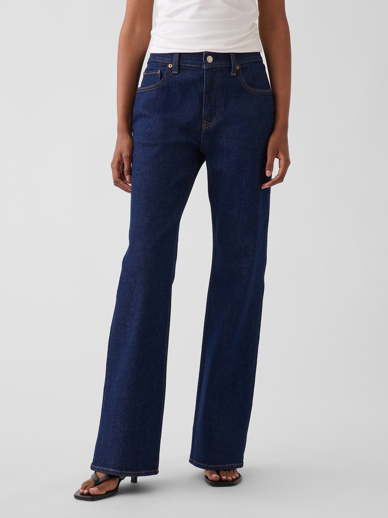 Женские джинсы Gap Low Rise Baggy Flare Jeans — фото 2