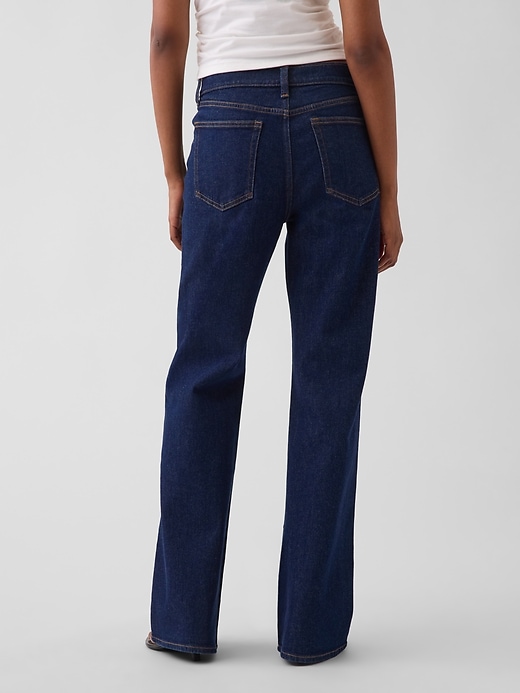 Image number 4 showing, Low Rise Baggy Flare Jeans