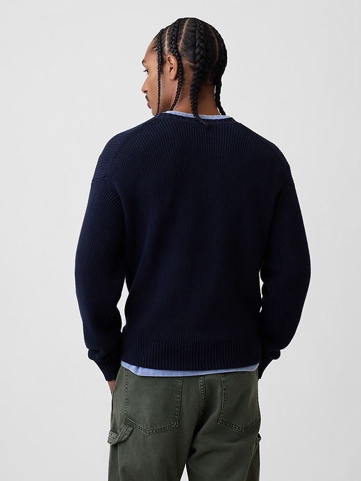 Image number 3 showing, Relaxed Shaker Sweater
