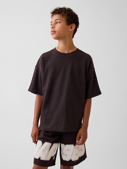 Image number 1 showing, Kids Heavyweight Oversized T-Shirt