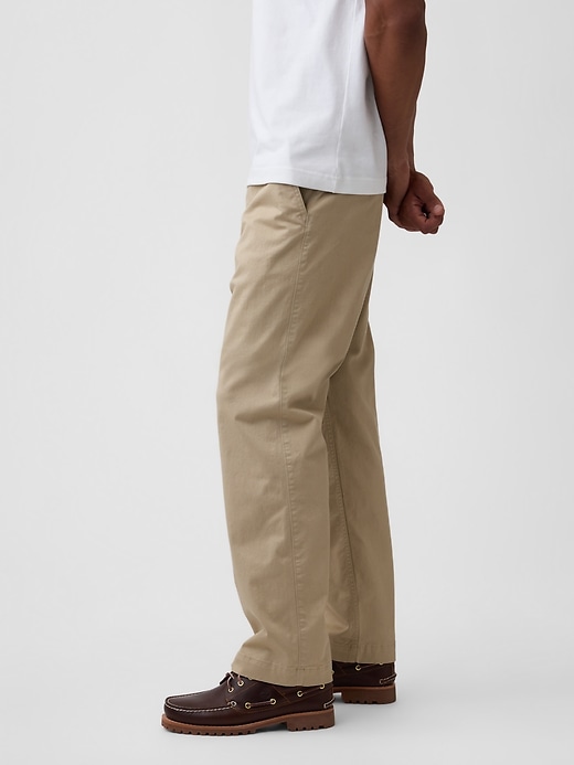 Image number 3 showing, Modern Loose Pleated Khakis