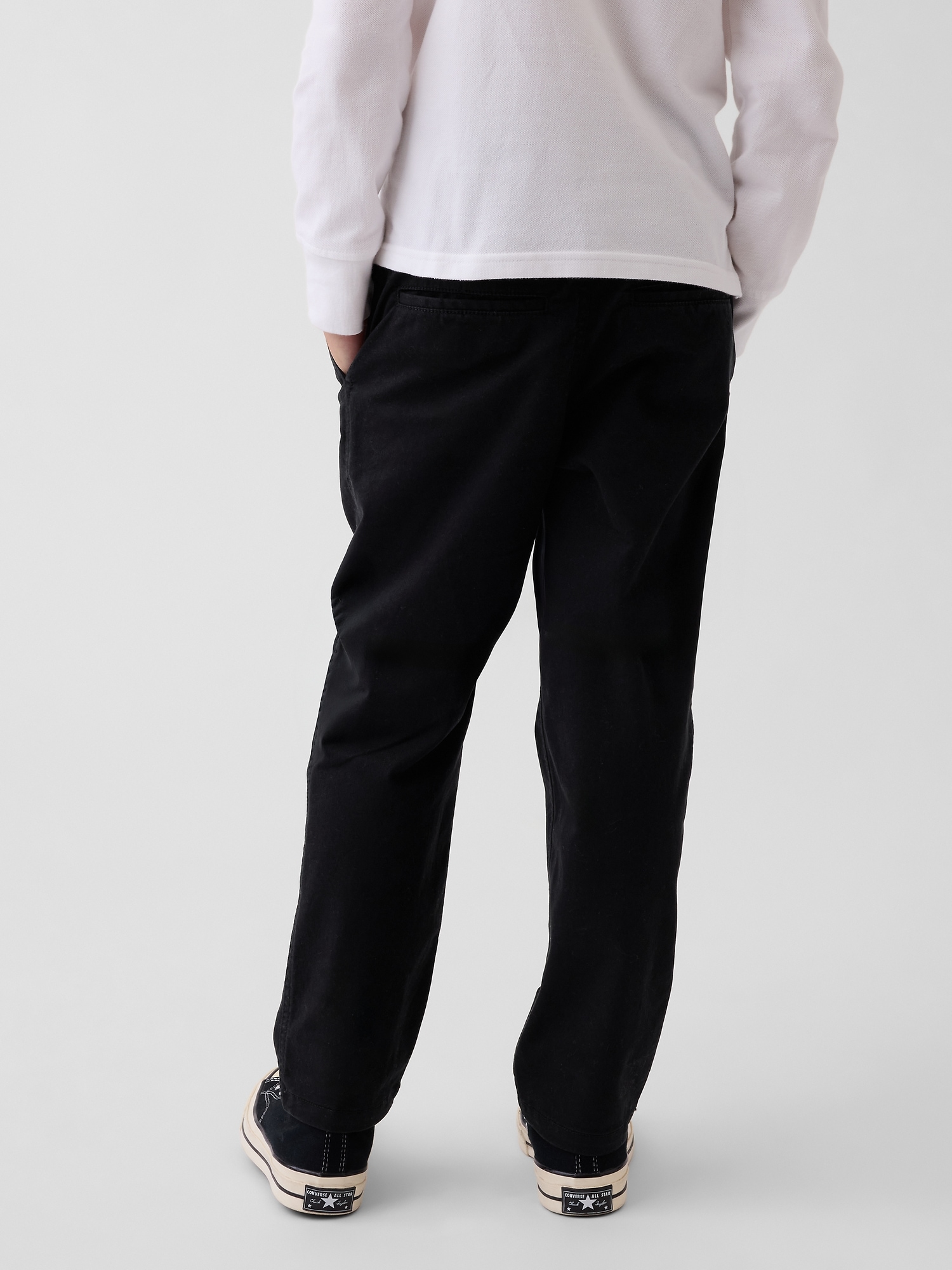 Kids Modern Uniform Slim Khakis