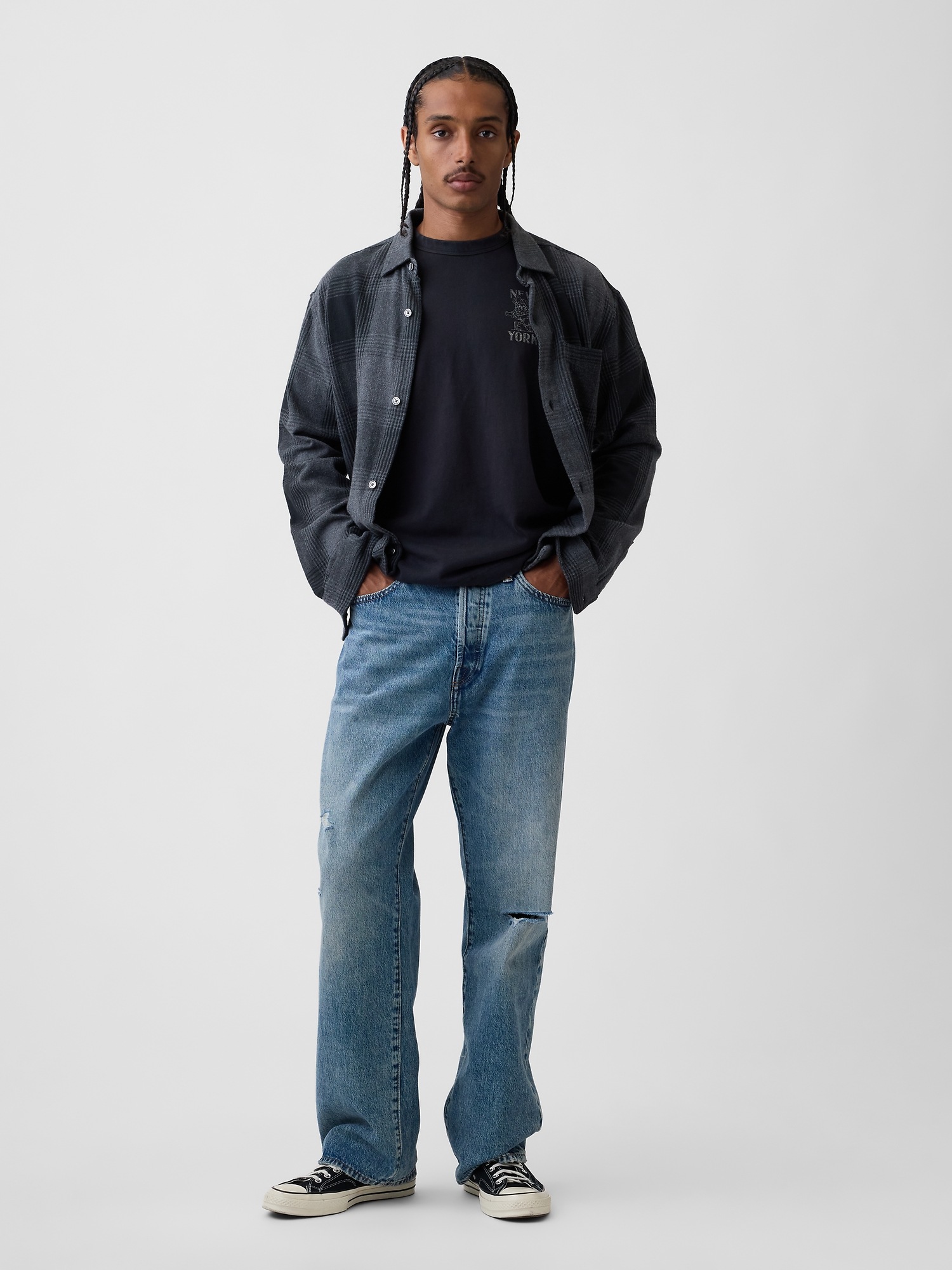 Мужские футболки Gap Heavyweight Relaxed Graphic T-Shirt — фото 2