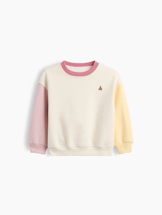 Image number 1 showing, Baby & Toddler VintageSoft Colorblock Sweatshirt