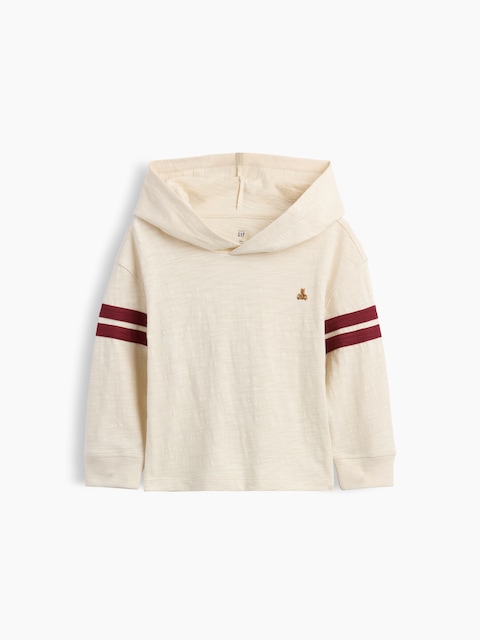 Baby & Toddler Organic Cotton Hooded T-Shirt