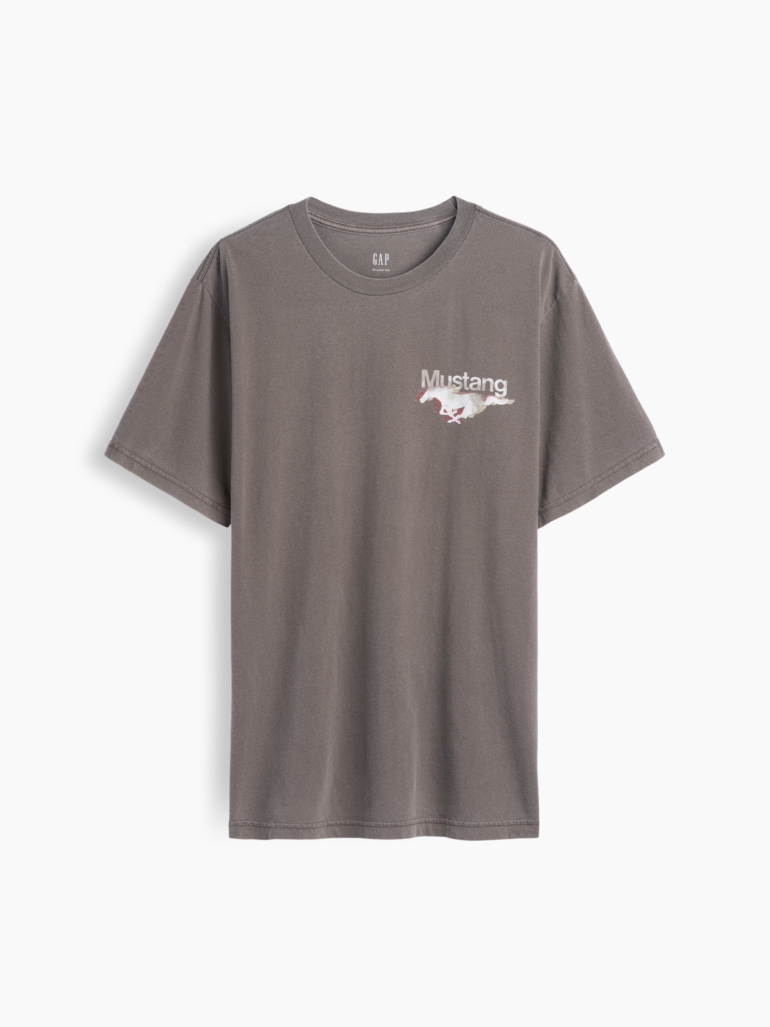 Image number 5 showing, Ford Mustang Heavyweight Crop Graphic T-Shirt