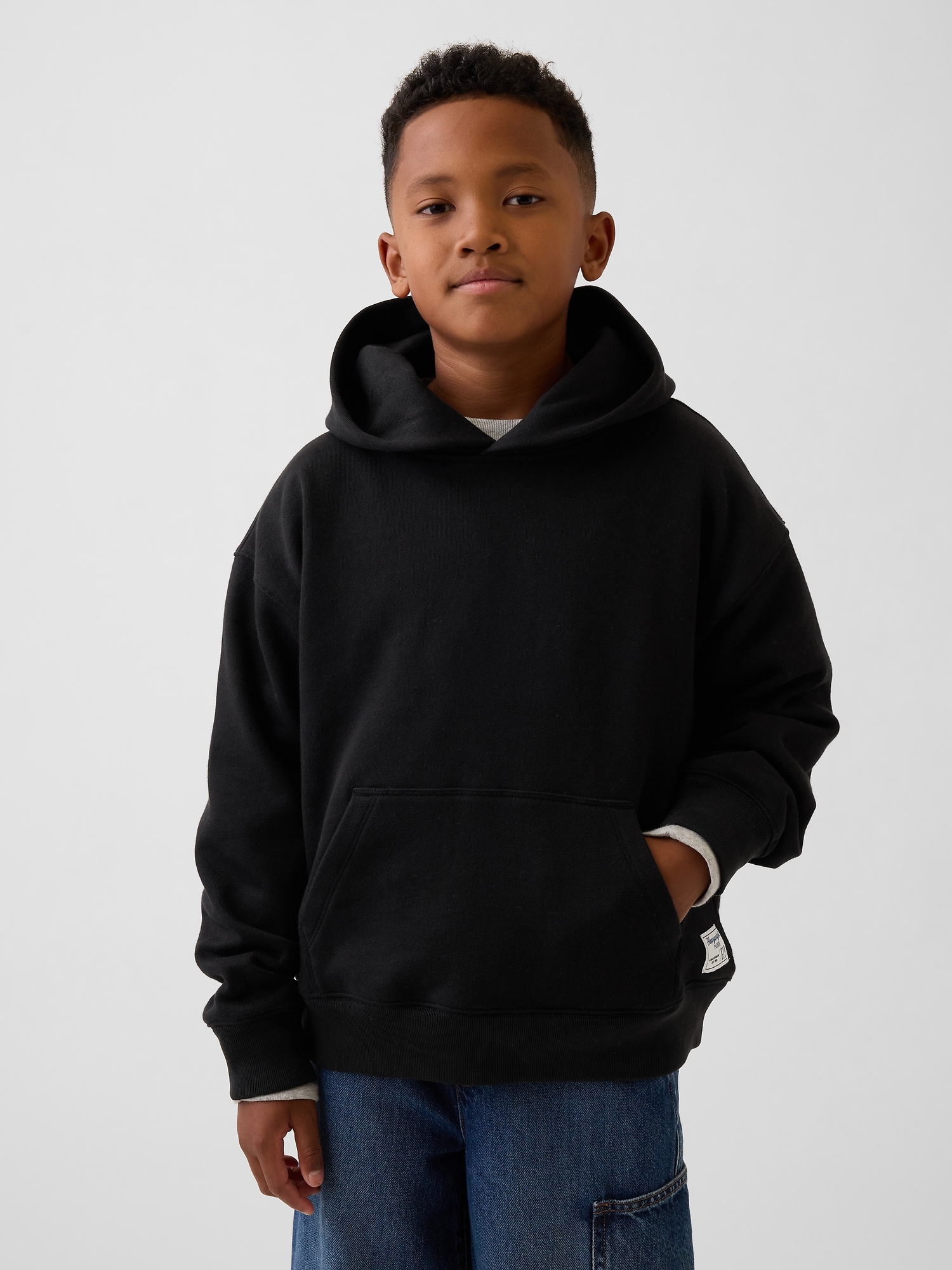 Kids Heavyweight Relaxed Hoodie | Gap