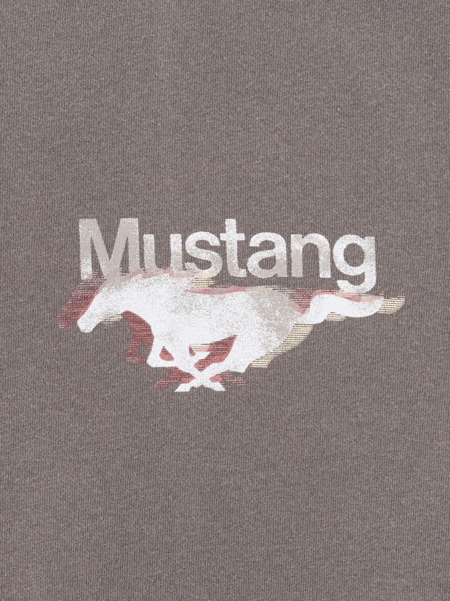 Image number 4 showing, Ford Mustang Heavyweight Crop Graphic T-Shirt