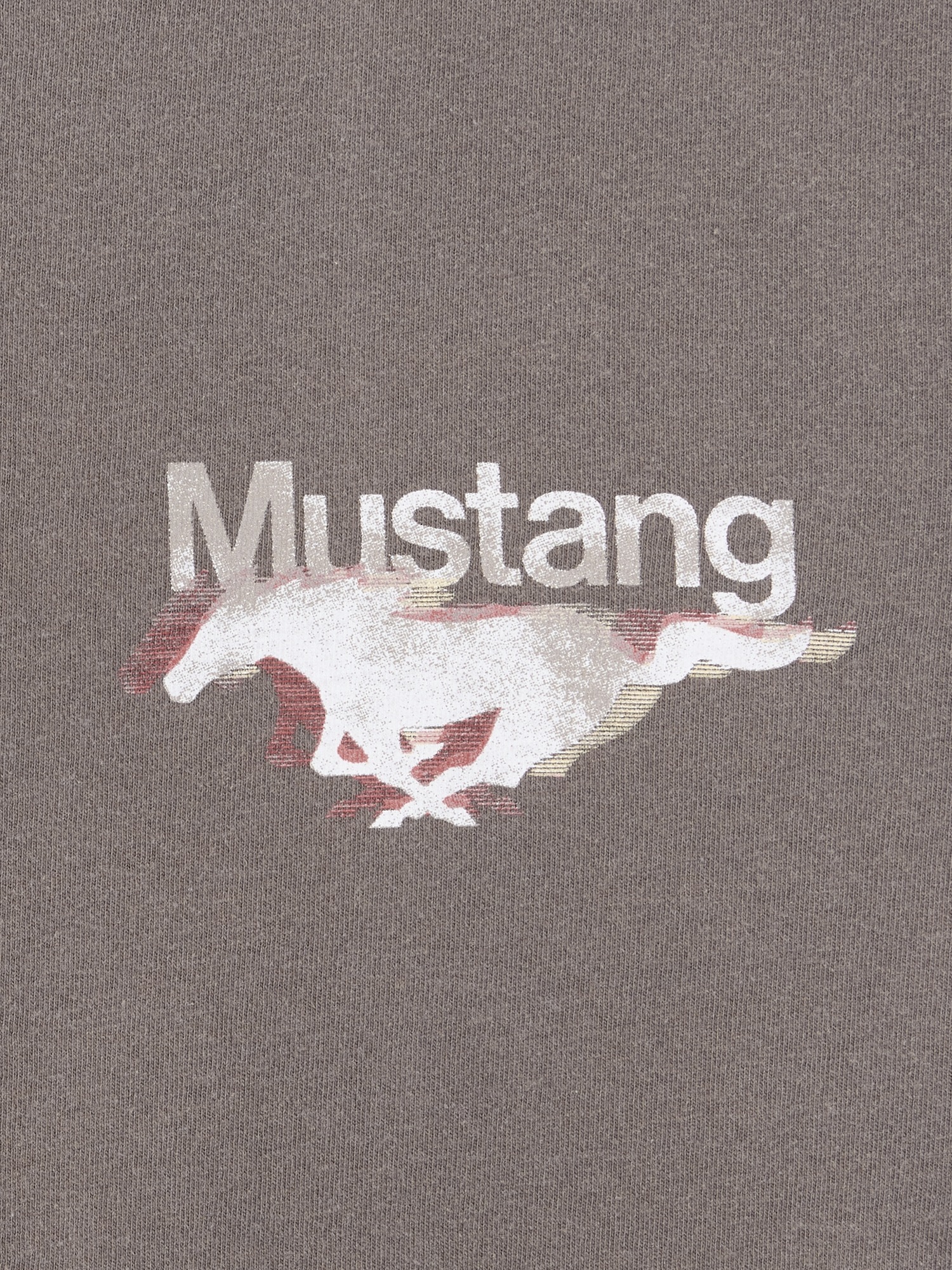 Мужские футболки Gap Ford Mustang Heavyweight Crop Graphic T-Shirt — фото 3