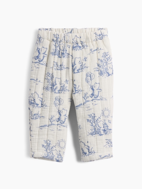 Baby Quilted Gauze Pull-On Pants