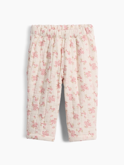 Baby Quilted Gauze Pull-On Pants