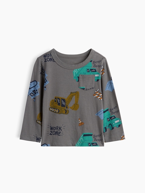 Baby & Toddler Mix & Match Print Pocket T-Shirt