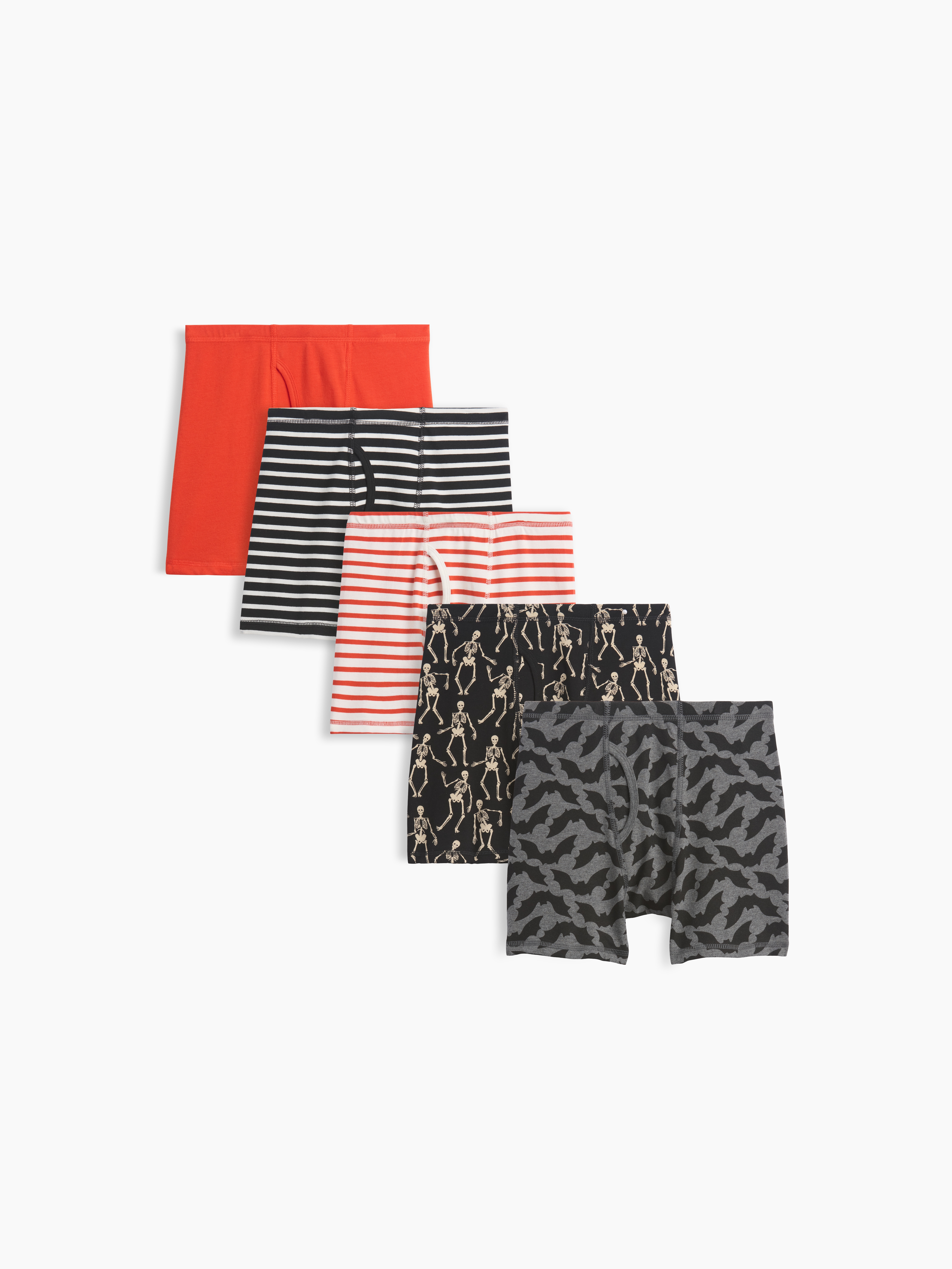 Kids Organic Stretch Cotton Gaming Briefs (5-Pack)