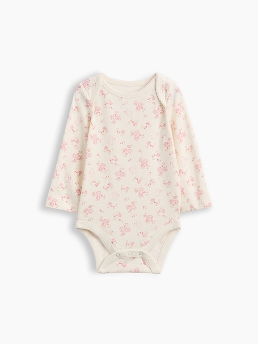 Image number 1 showing, Baby First Favorites Organic Cotton Print Bodysuit