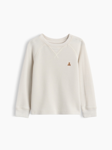 Baby & Toddler Textured Crewneck T-Shirt