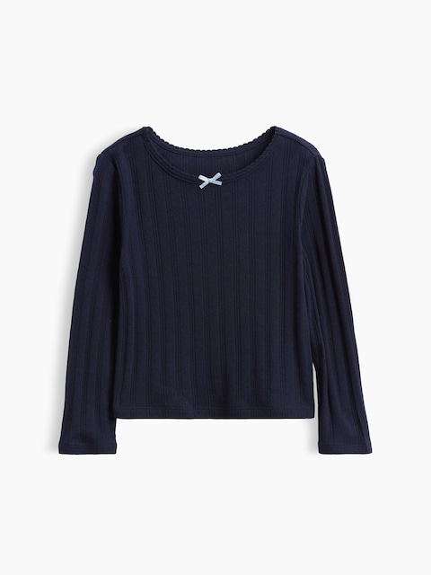 Baby & Toddler Pointelle Rib T-Shirt