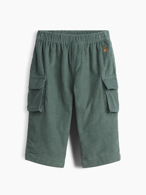 Baby Corduroy Pull-On Cargo Pants