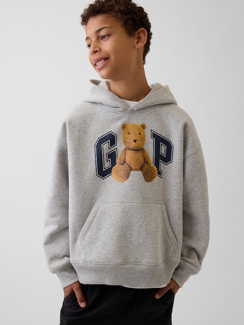 Kids VintageSoft Brannan Bear Logo Hoodie