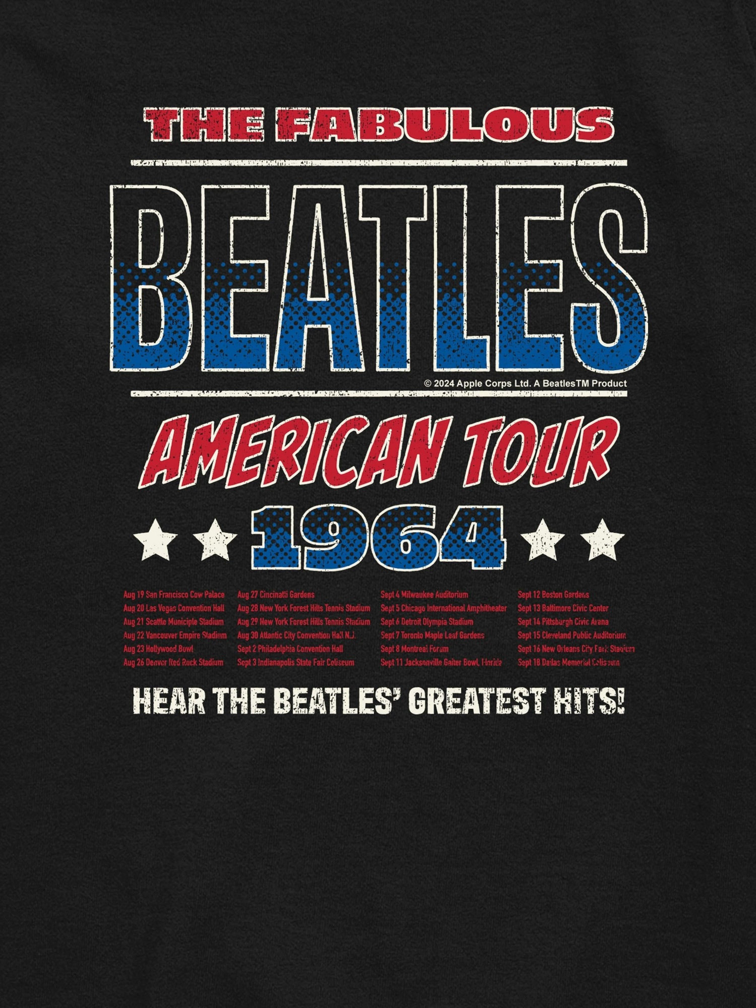 Детские футболки Gap Kids The Beatles American Tour 64 Short Sleeve Graphic T-Shirt — фото 2