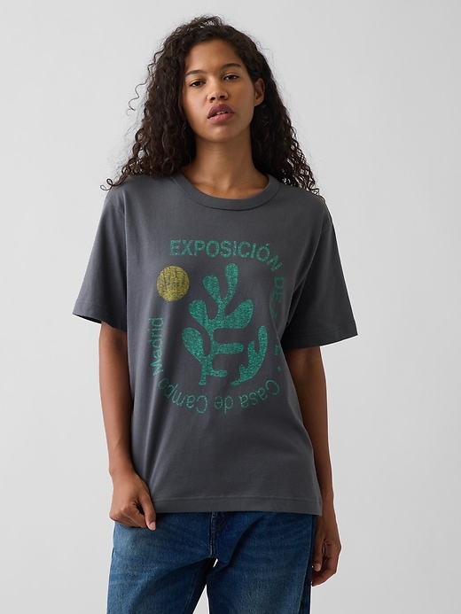 Image number 5 showing, Heavyweight Relaxed Graphic T-Shirt