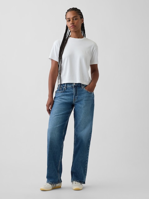 Curvy Low Rise '90s Loose Jeans