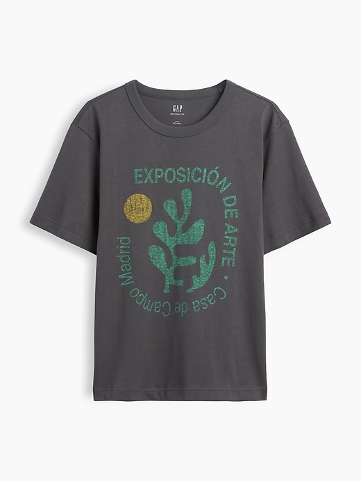 Image number 7 showing, Heavyweight Relaxed Graphic T-Shirt