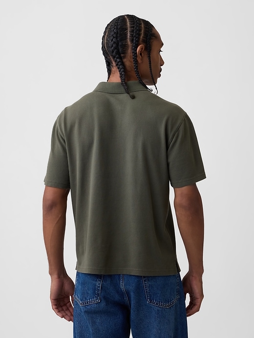 Image number 3 showing, Relaxed Pique Polo