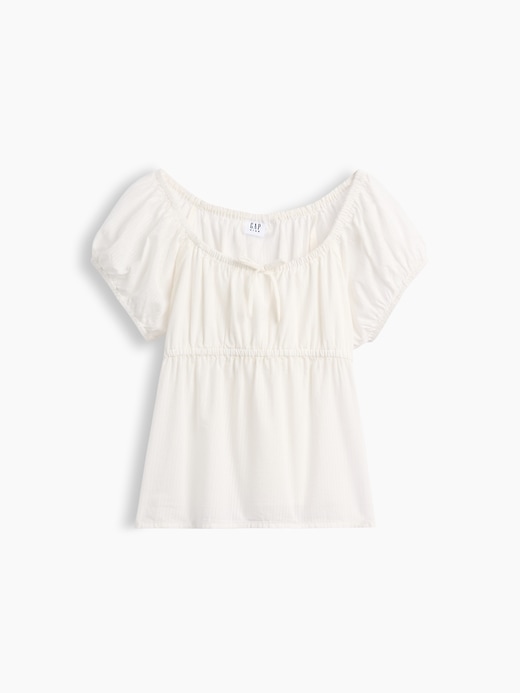 Image number 2 showing, Kids Puff-Sleeve Top