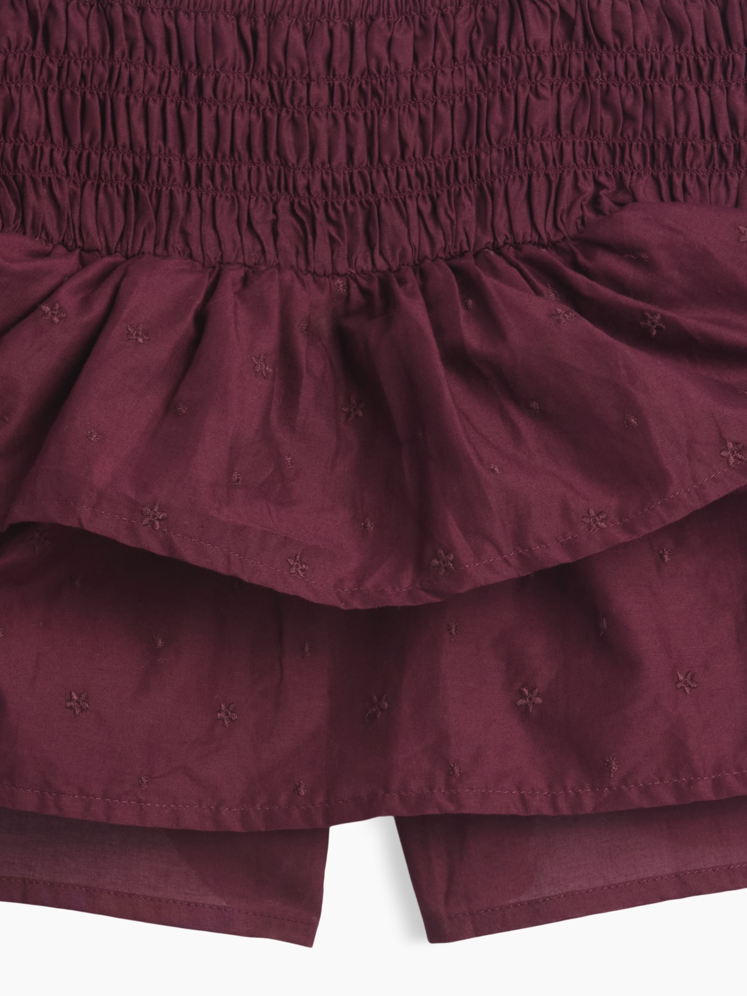 Kids Smocked Mini Skort
